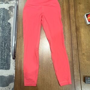 Lululemon Vibrant Pink Leggings